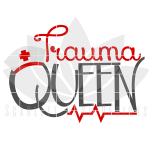 Trauma Queen SVG