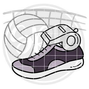 Volleyball Gear SVG