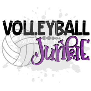 Volleyball Junkie - Volleyball SVG