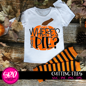 Where's the Pie - Pumpkin SVG