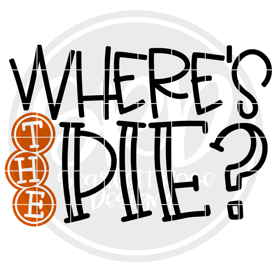 Where's the Pie SVG