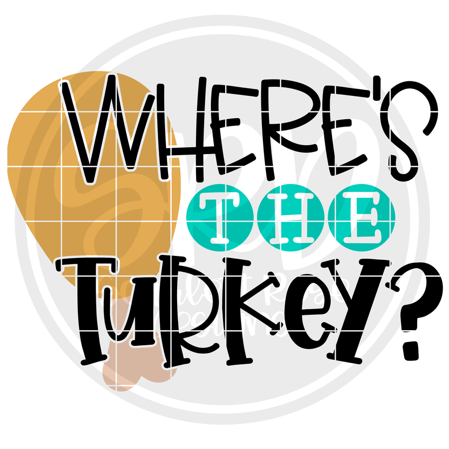 Where's the Turkey SVG
