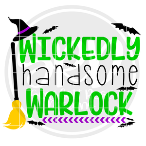 Wickedly Handsome Warlock SVG