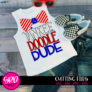 Yankee Doodle Dude SVG cut file