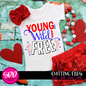 Young, Wild and Free SVG